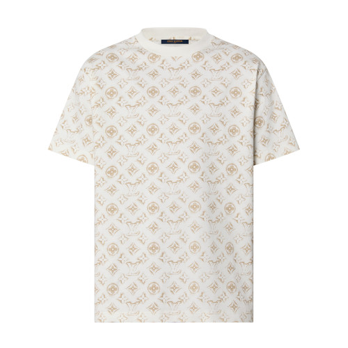 NIGO Louis Vuitton Men's Summer Logo Full Print Casual Crew Neck Cotton Short Sleeve T-Shirt #nigo99273