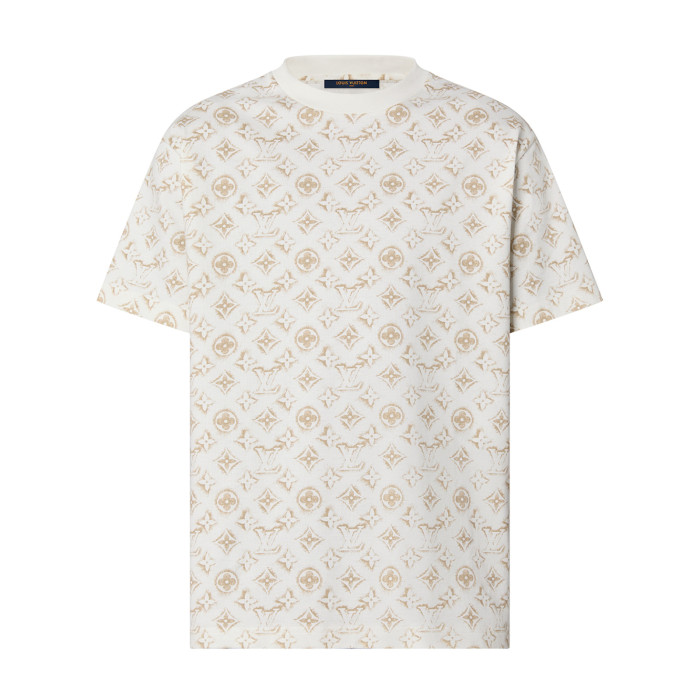 NIGO Louis Vuitton Men's Summer Logo Full Print Casual Crew Neck Cotton Short Sleeve T-Shirt #nigo99273