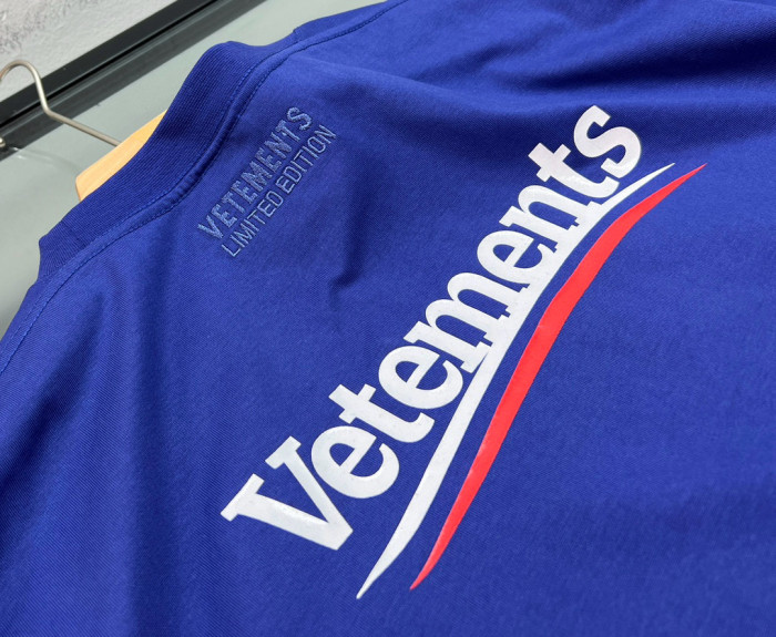 NIGO Vetements Men's and Women's Summer Letter Logo Printed Solid Colour Drop Shoulder Short Sleeve T-Shirt #nigo99271