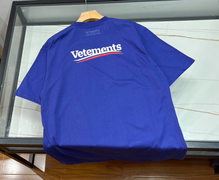 NIGO Vetements Men's and Women's Summer Letter Logo Printed Solid Colour Drop Shoulder Short Sleeve T-Shirt #nigo99271