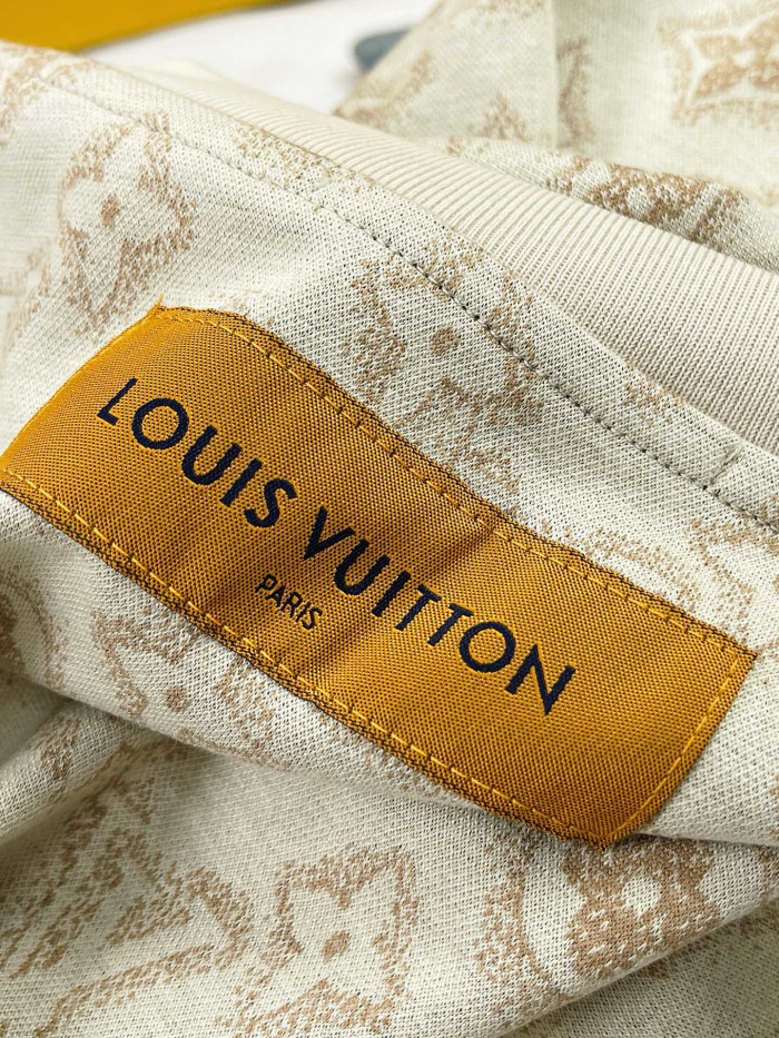NIGO Louis Vuitton Men's Summer Logo Full Print Casual Crew Neck Cotton Short Sleeve T-Shirt #nigo99273