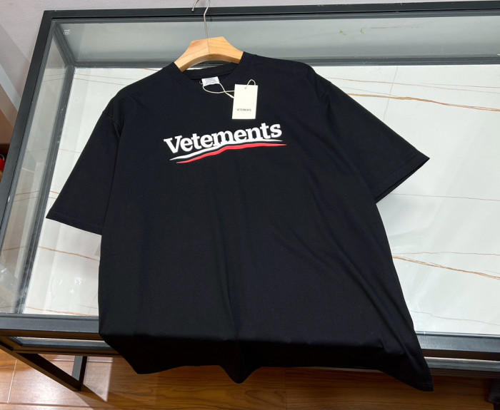 NIGO Vetements Men's and Women's Summer Letter Logo Printed Solid Colour Drop Shoulder Short Sleeve T-Shirt #nigo99271