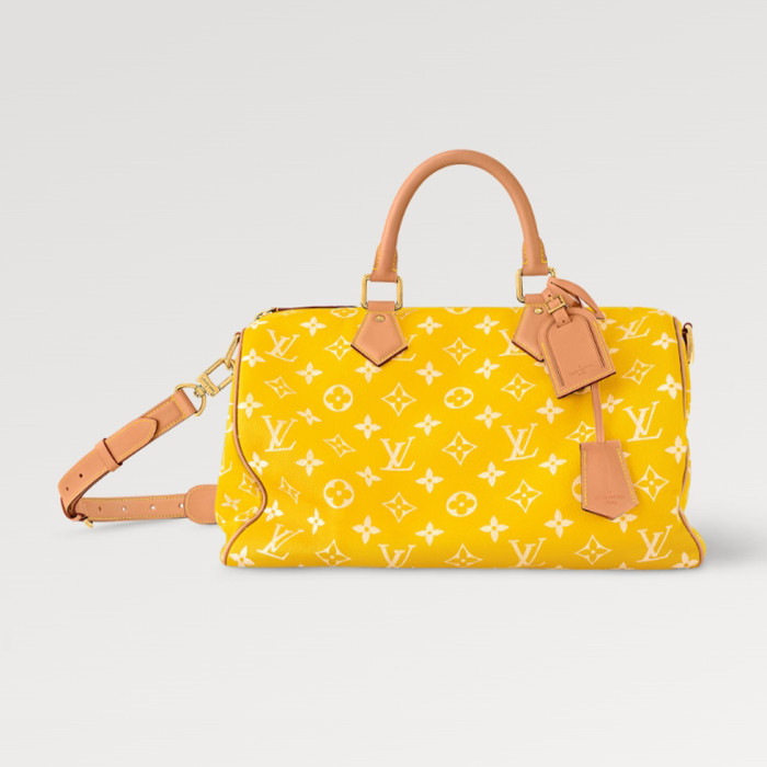 NIGO Louis Vuitton Men's Fashion Solid Color Adjustable Detachable Shoulder Strap SPEEDY P9 BANDOULIÈRE 40 Handbags Leather Shoulder Bags #nigo99287