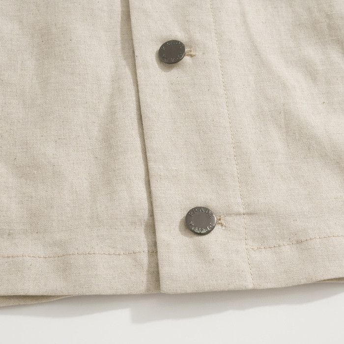 NIGO Prada Men's Autumn and Winter Triangle Logo Lapel Single Breasted Long Sleeve Jacket #nigo99349