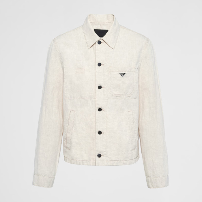 NIGO Prada Men's Autumn and Winter Triangle Logo Lapel Single Breasted Long Sleeve Jacket #nigo99349