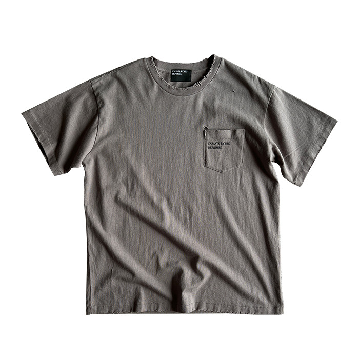 NIGO Enfants Riches Deprimes Men's Summer Letter Pattern Print Retro Casual Loose Straight Solid Color Cotton Short Sleeve T-Shirt #nigo99365