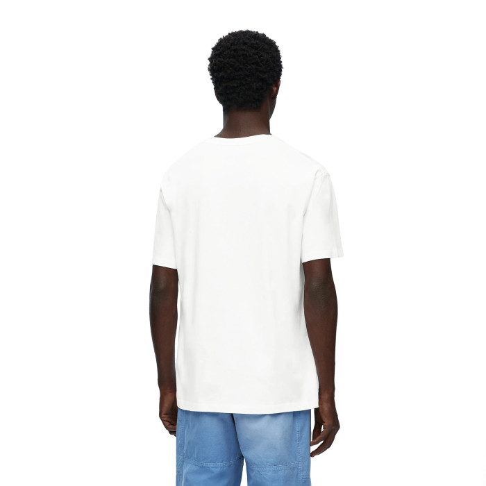 NIGO Loewe Men's Summer Fashion Trend Letter Logo Embroidered Pure Cotton T-shirt Colored Comfortable And Temperament Short Sleeved Top #nigo99359