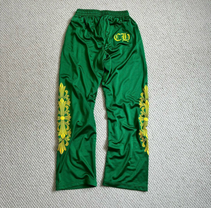 NIGO Chrome Hearts Men's Spring and Autumn Printed Stretch Drawstring Loose Fit Sweatpants Pants Shorts #nigo99425
