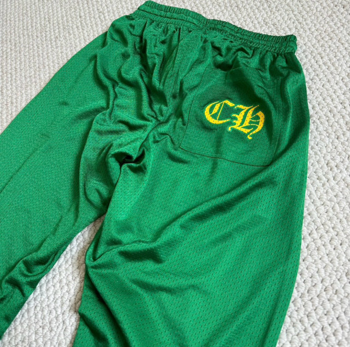 NIGO Chrome Hearts Men's Spring and Autumn Printed Stretch Drawstring Loose Fit Sweatpants Pants Shorts #nigo99425