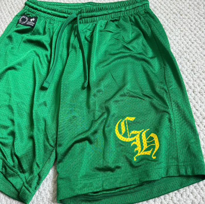 NIGO Chrome Hearts Men's Spring and Autumn Printed Stretch Drawstring Loose Fit Sweatpants Pants Shorts #nigo99425