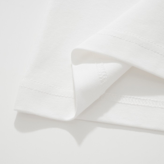 NIGO Dior Men's Summer Letter Logo Solid Colour Round Neck Cotton Short Sleeve T-Shirt #nigo99457