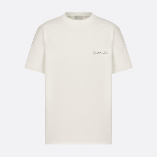 NIGO Dior Men's Summer Letter Logo Solid Colour Round Neck Cotton Short Sleeve T-Shirt #nigo99457