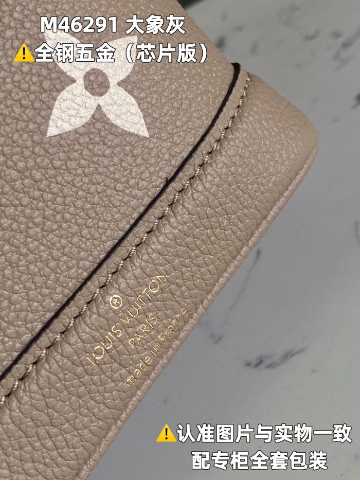 NIGO Louis Vuitton Women's Letter Logo Printed Drawstring Closure Embossed Grained Cowhide Bucket Shoulder Crossbody Bag Bags #nigo99453