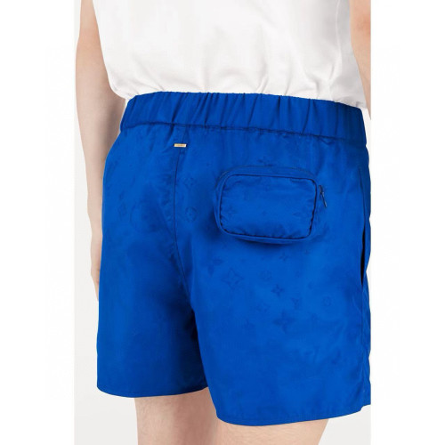 NIGO Louis Vuitton Men's Summer Solid Colour Logo Print Lace Up Beach Casual Shorts Pants #nigo99473