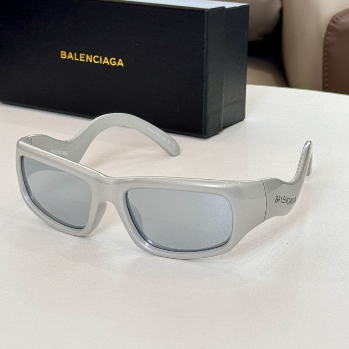 NIGO Balenciaga Men's Solid Colour Legs Llogo Irregular Shape Sunglasses Eyeglasses Glasses #nigo99489