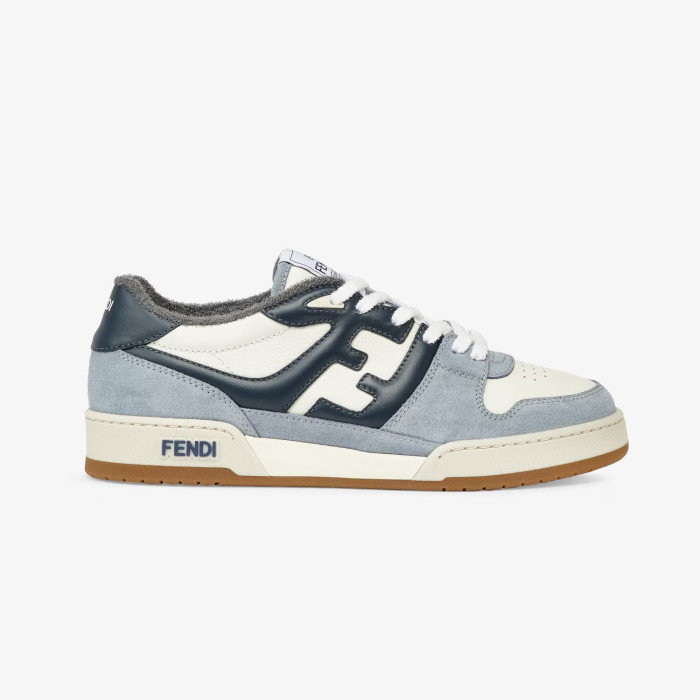 NIGO Women's Clash Patchwork Calf Leather Low Top Denim Lace Up Board Shoes #nigo99491