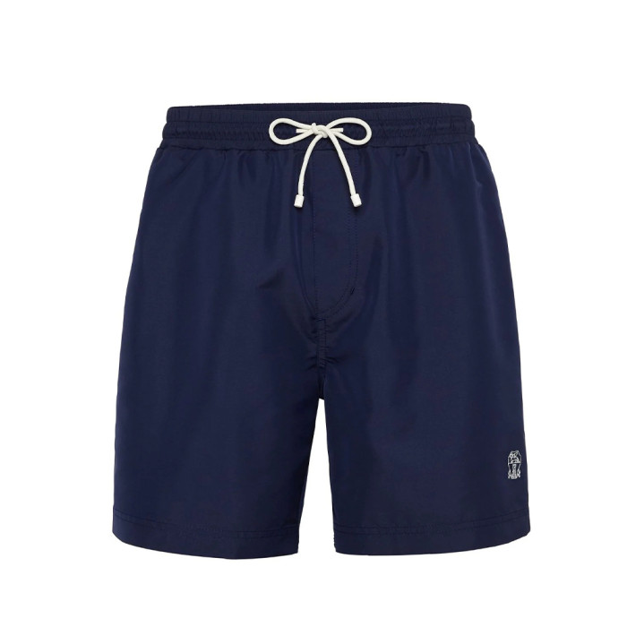 NIGO Brunello Cucinelli Men's Spring/Summer Fashion Solid Color Lace Up Casual Fit Swim Shorts Ngvp #nigo8335