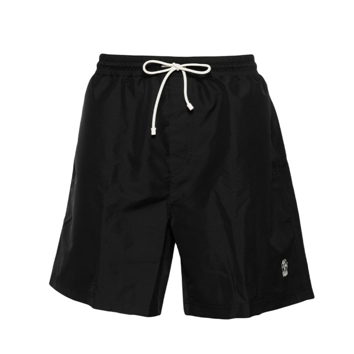 NIGO Brunello Cucinelli Men's Spring/Summer Fashion Solid Color Lace Up Casual Fit Swim Shorts Ngvp #nigo8335