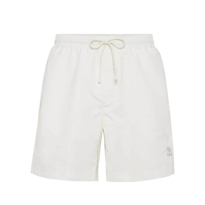 NIGO Brunello Cucinelli Men's Spring/Summer Fashion Solid Color Lace Up Casual Fit Swim Shorts Ngvp #nigo8335