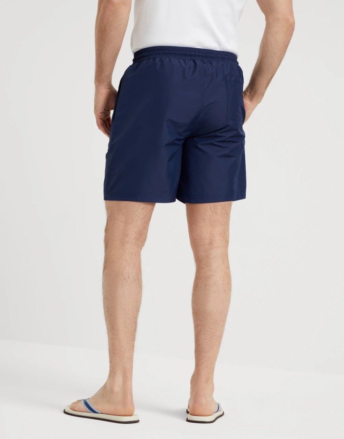 NIGO Brunello Cucinelli Men's Spring/Summer Fashion Solid Color Lace Up Casual Fit Swim Shorts Ngvp #nigo8335