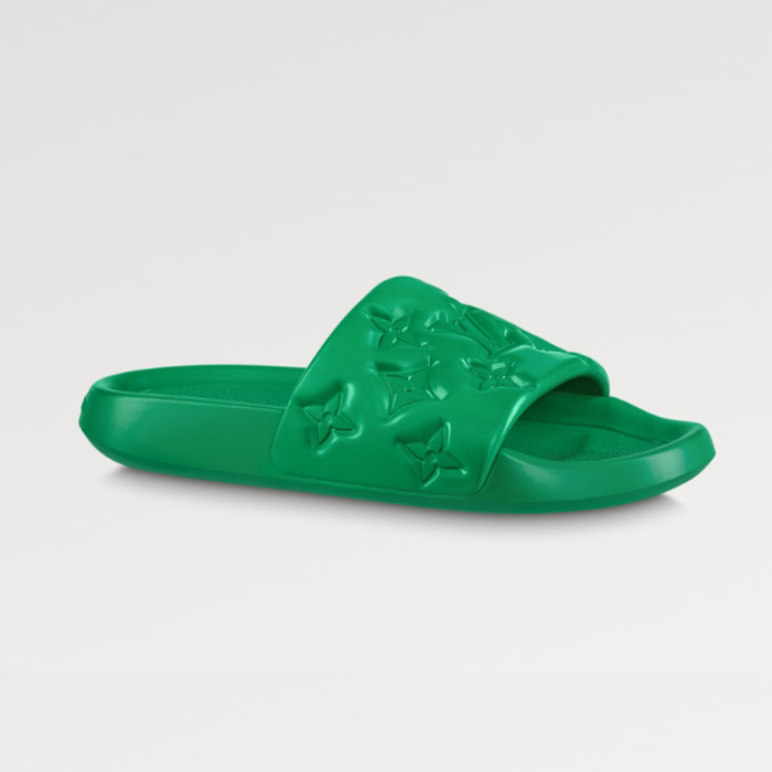 NIGO Louis Vuitton Men's Women's Four Seasons Fashion Solid Color Waterfront Concave Printed Floral Sandals Casual Rubber Shoes #nigo71215