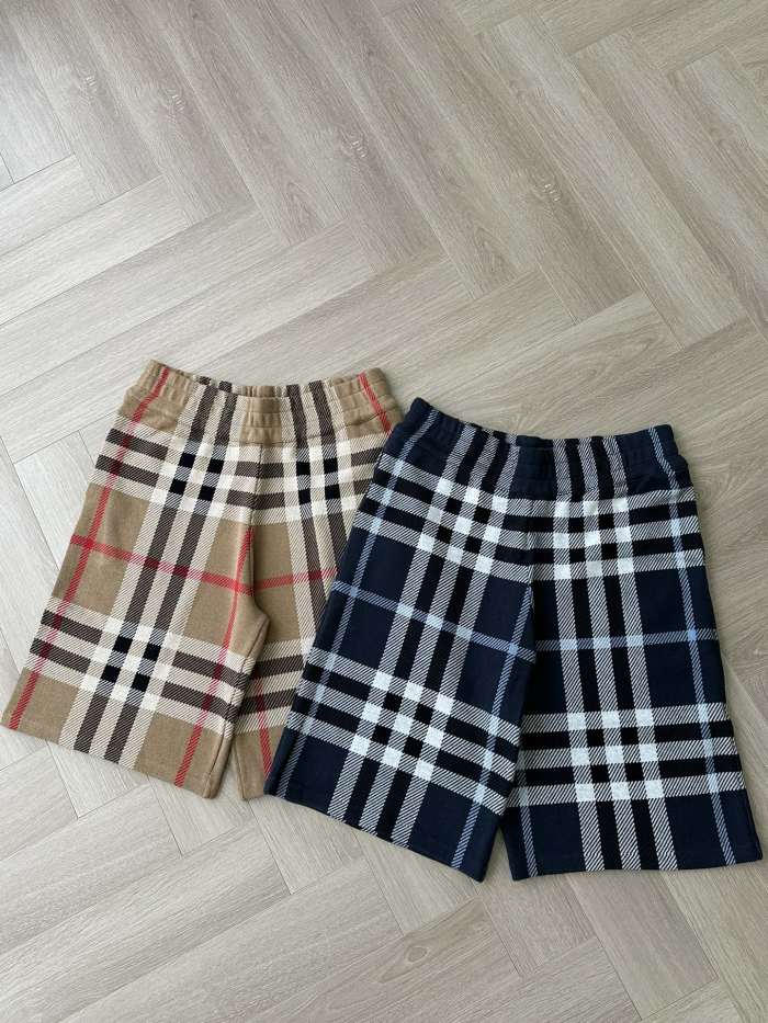 NIGO Burberry Men's Summer Colour Block Check Full Print Mid Waist Elasticated Shorts Pants #nigo99537