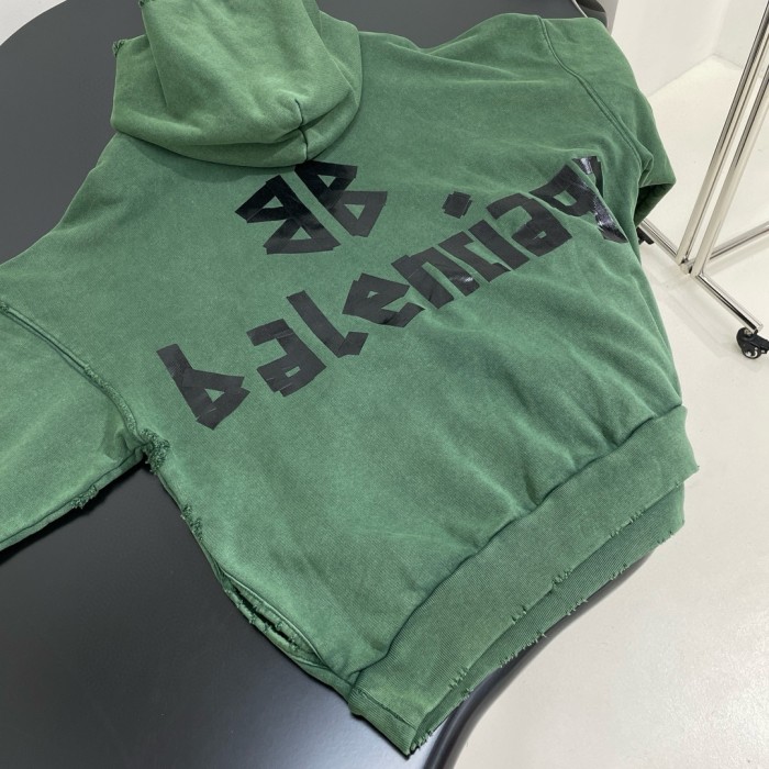NIGO Balenciaga Men's Spring Autumn Logo Letter Print Cotton Loose Fit Hooded Sweatshirt Hoodie #nigo99544