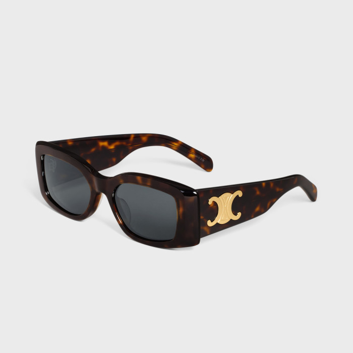 NIGO Celine TRIOMPHE XL 01 Women's Lens Logo Acetate Square Sunglasses Eyeglasses Glasses #nigo99565