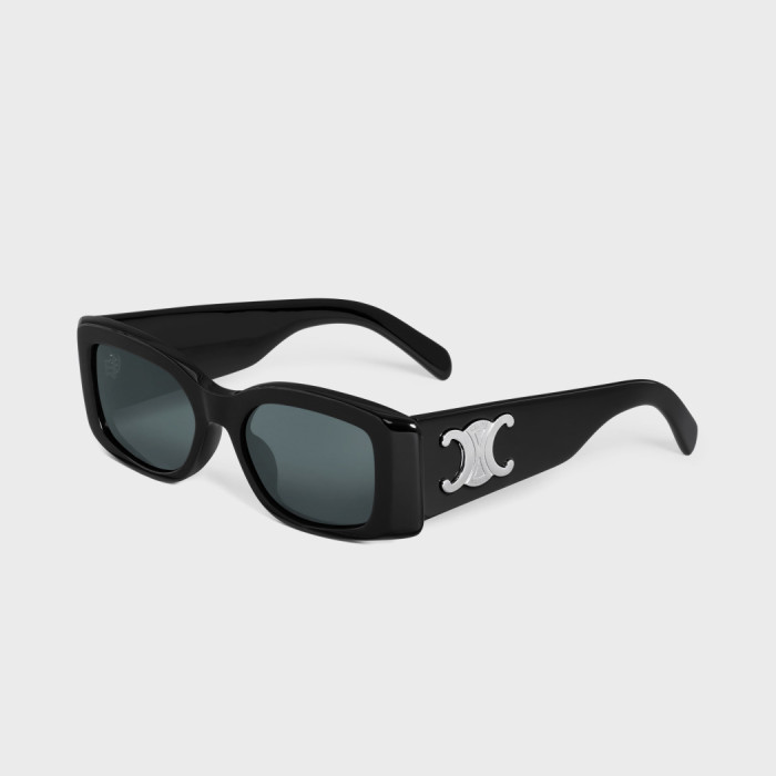 NIGO Celine TRIOMPHE XL 01 Women's Lens Logo Acetate Square Sunglasses Eyeglasses Glasses #nigo99565