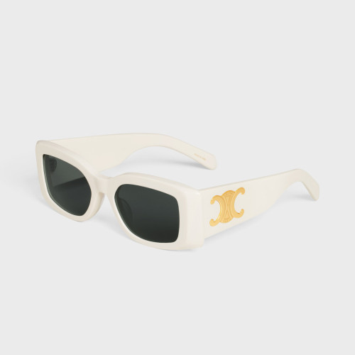 NIGO Celine TRIOMPHE XL 01 Women's Lens Logo Acetate Square Sunglasses Eyeglasses Glasses #nigo99565