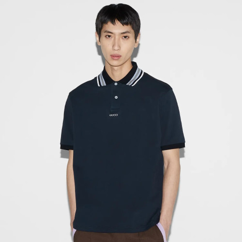 NIGO Gucci Men's Summer Letter Stripe Casual Short Sleeve Polo Shirt T-shirt #nigo99599