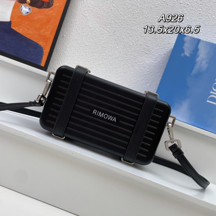 NIGO Dior x Rimowa Fashionable Leisure Bags With Square Logo Print Adjustable Shoulder Strap Crossbody Bag Handbag #nigo71255