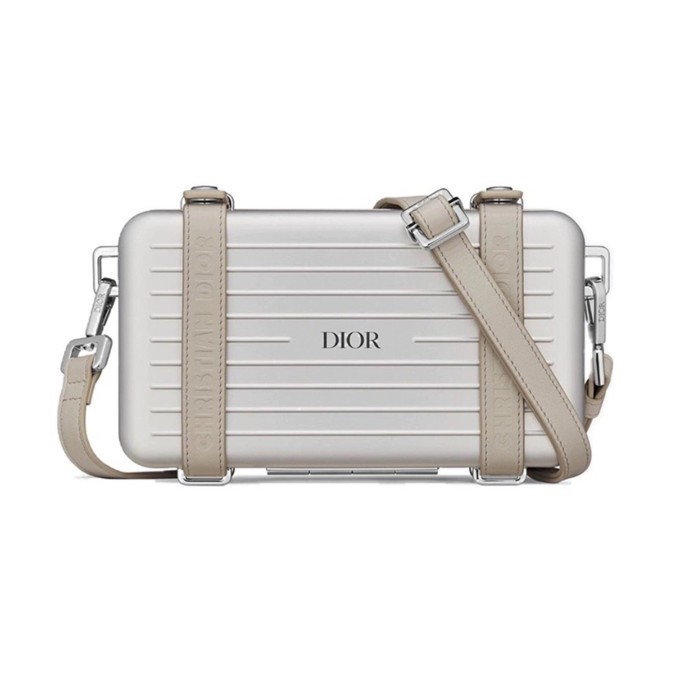 NIGO Dior x Rimowa Fashionable Leisure Bags With Square Logo Print Adjustable Shoulder Strap Crossbody Bag Handbag #nigo71255