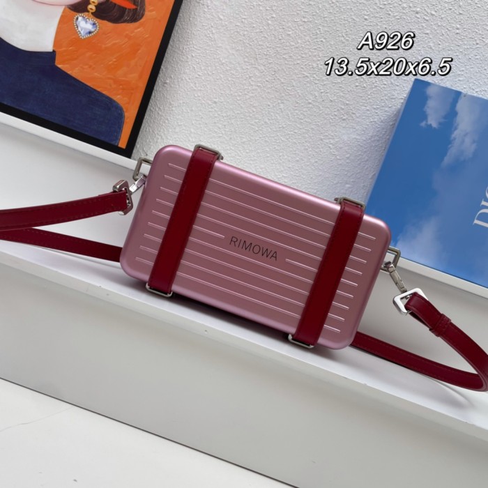 NIGO Dior x Rimowa Fashionable Leisure Bags With Square Logo Print Adjustable Shoulder Strap Crossbody Bag Handbag #nigo71255