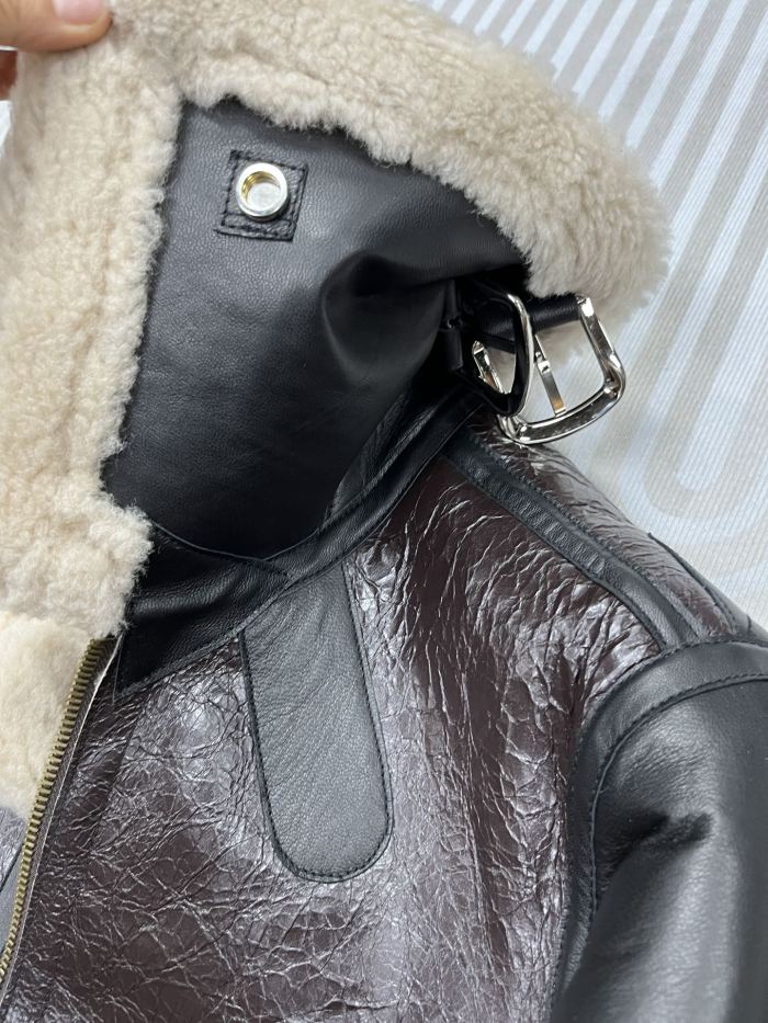 NIGO Balenciaga Women's Winter Fur One Zipper Long Sleeve Coat Jacket #nigo99666