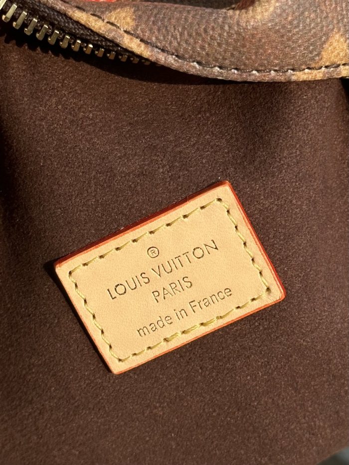 NIGO Louis Vuitton Side Trunk Women's Flight Mode Vintage Iconic Monogrammed Coated Canvas Shoulder Crossbody Tote Bag #nigo99676