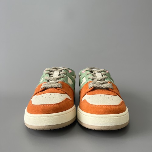 NIGO Fendi Men's and Women's Match Suede Lace-Up Low Top Fashion Board Shoes #nigo99719