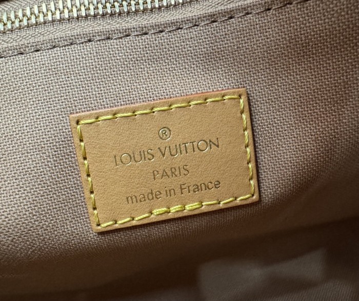 NIGO Onthego PM Louis Vuitton Women's Beige Removable Mediation Shoulder Strap Pattern Printed Leather Tote Shoulder Crossbody Shopping Bag Bags #nigo99752
