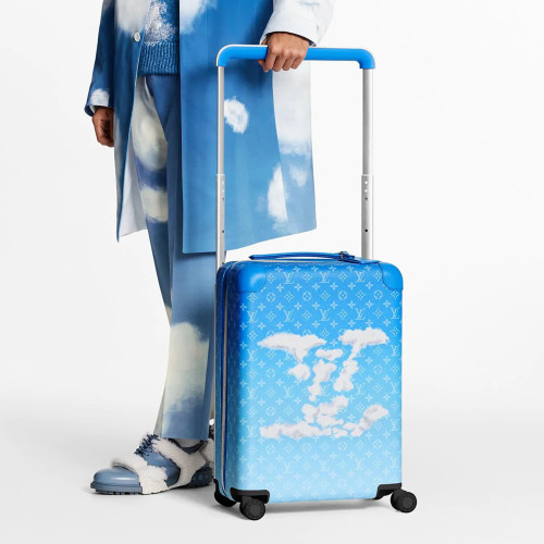 NIGO Louis Vuitton Horizon Trolley Box Logo Sticker Leather Edge Corner Practical 20 inch Luggage  #nigo71266