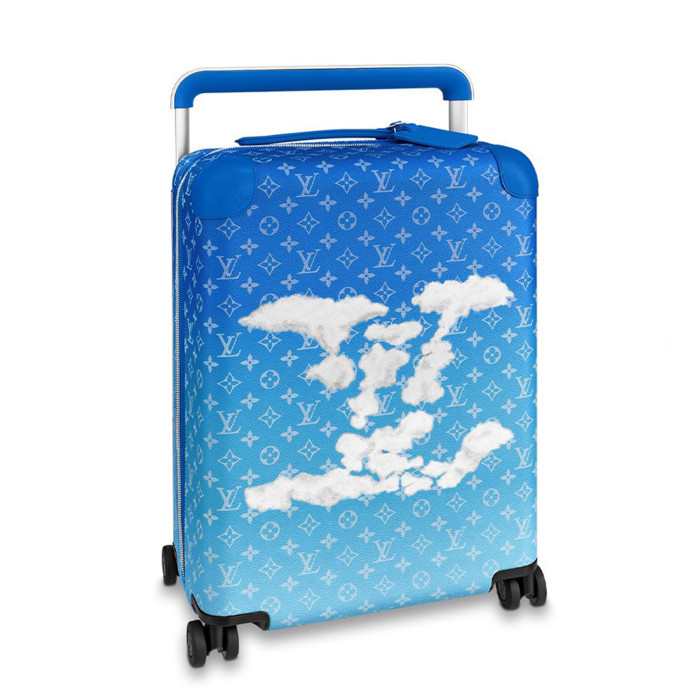 NIGO Louis Vuitton Horizon Trolley Box Logo Sticker Leather Edge Corner Practical 20 inch Luggage  #nigo71266