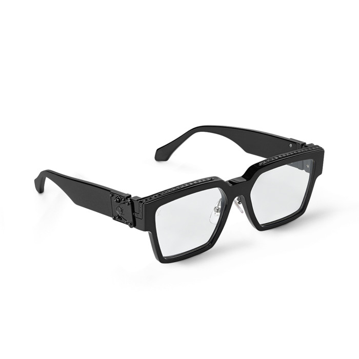 NIGO Louis Vuitton 1.1 MILLIONAIRES Men's Monogram Logo Decorative Acetate Irregular Shape Sunglasses Eyeglasses Glasses #nigo99773