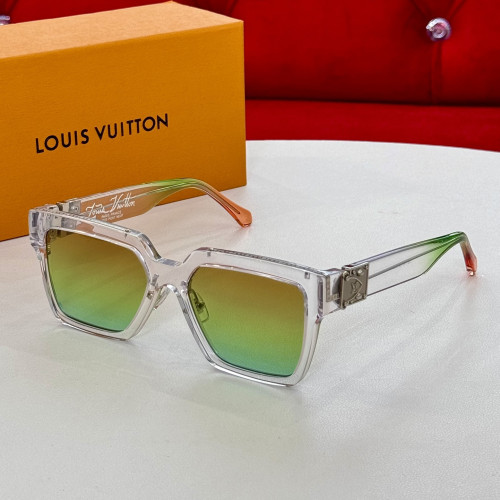 NIGO Louis Vuitton 1.1 MILLIONAIRES Men's Monogram Logo Decorative Acetate Irregular Shape Sunglasses Eyeglasses Glasses #nigo99773