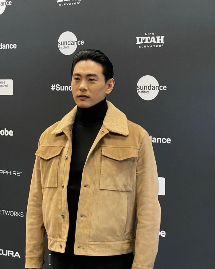 NIGO Dior Men's Autumn And Winter Solid Color Lapel Casual Single Breasted Cow Suede Lamb Collar Short Jacket #nigo71272