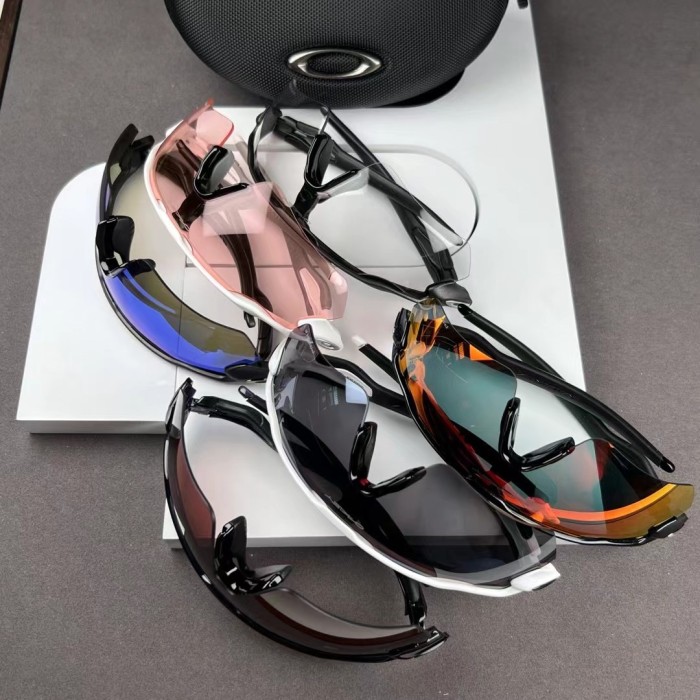 NIGO Oakley Matte Clear Frame Cycling Sports Sunglassas Eyewear Glasses #nigo99854