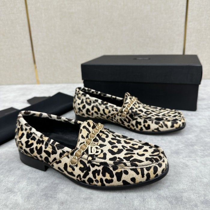 NIGO Dolce&Gabbana Men's Spring Summer Leather Loafers Moccasin Shoes #nigo99857