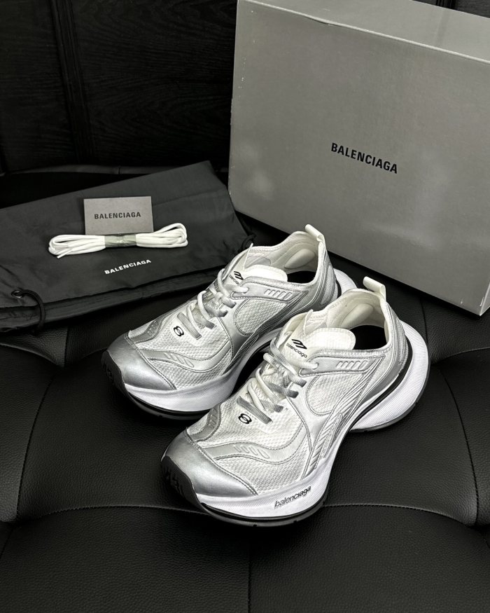 NIGO Balenciaga CIRCUIT Men's Solid Color Shock Absorption Low Top Lace Up Sneakers Shoes #nigo99865
