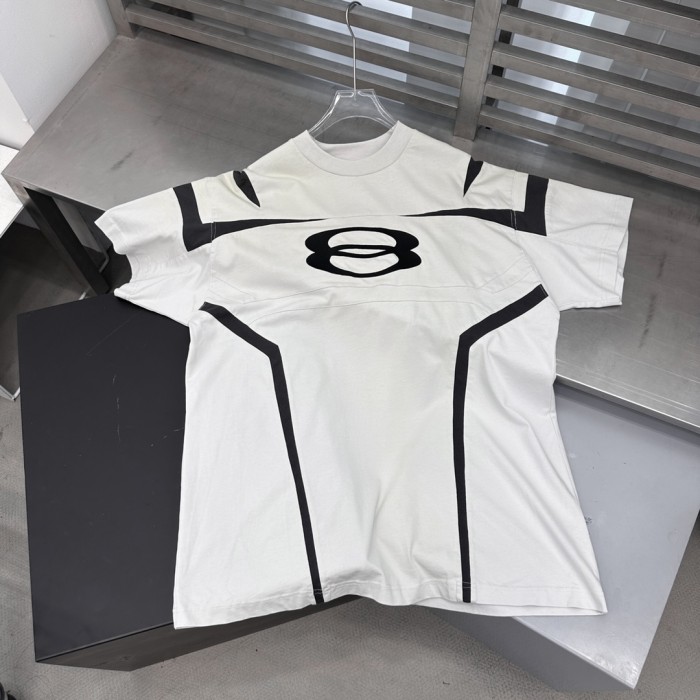 NIGO Balenciaga Unity Sports Icon Biker Men's Summer Logo Letter Printed Round Neck Short Sleeve T-Shirt #nigo99878