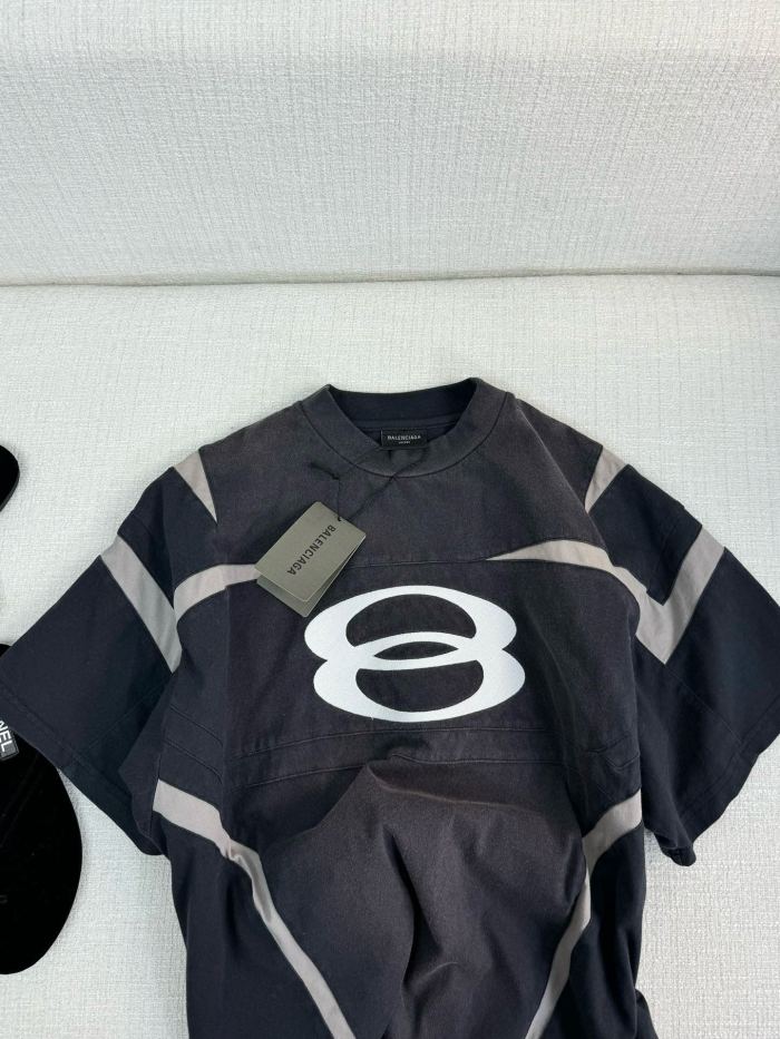 NIGO Balenciaga Unity Sports Icon Biker Men's Summer Logo Letter Printed Round Neck Short Sleeve T-Shirt #nigo99878