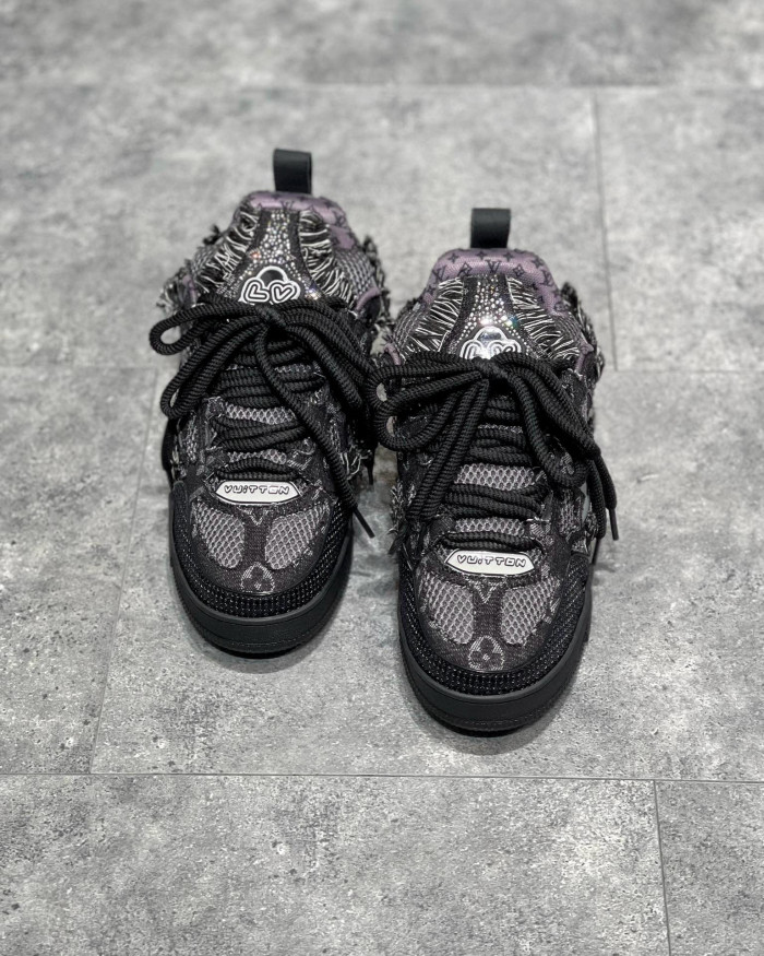 Louis Vuitton NIGO Low-Top Mesh Casual Sneakers Shoes #nigo96139