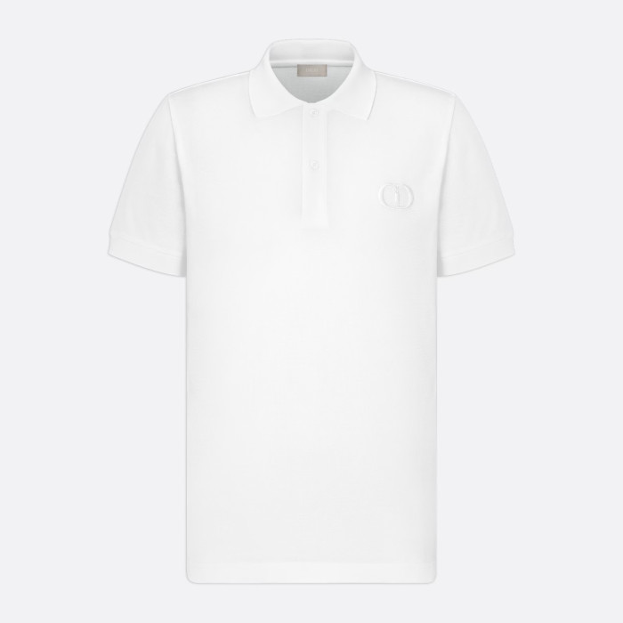 NIGO Dior Men's Summer Solid Color Logo Letter Embroidered Polo Shirt Short Sleeve T-Shirt #nigo99929